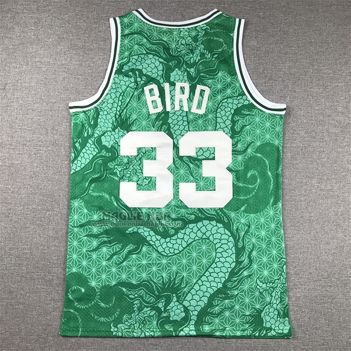 Maglia
 Larry Bird NO 33 Boston Celtics Throwback Asian Heritage 1985-86 Verde
